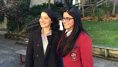 Brazilian agent and student at school in Dunedin 2