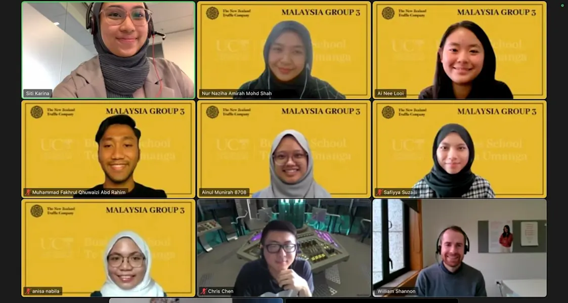 Global Virtual Micro Internship winning team