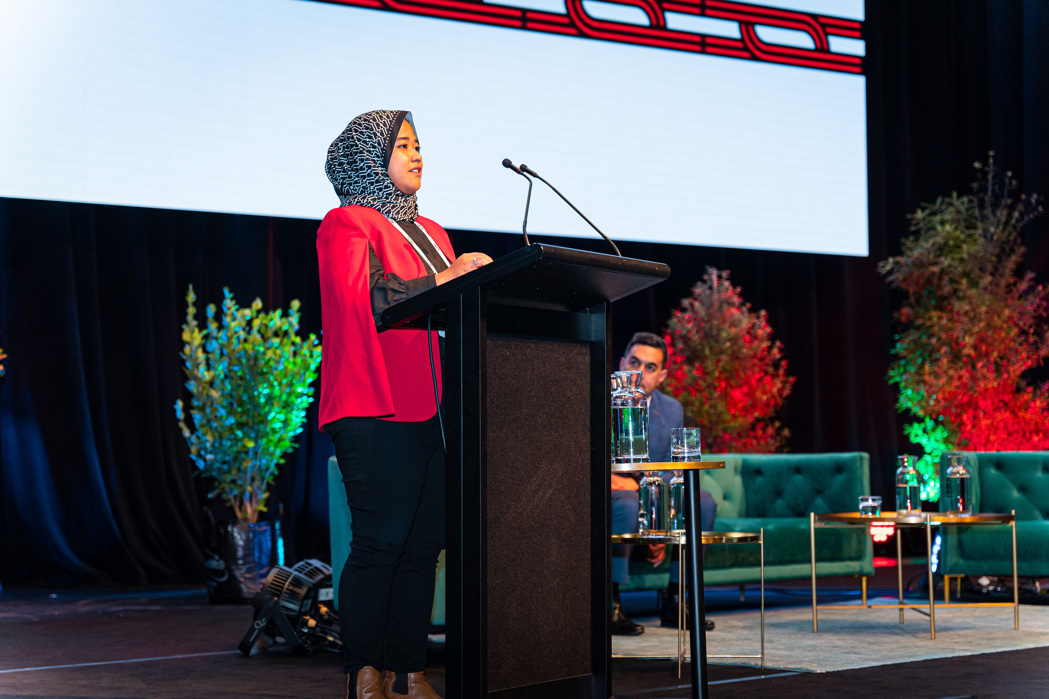 Graduate vox pop challenge speaker Afiqah Ramizi