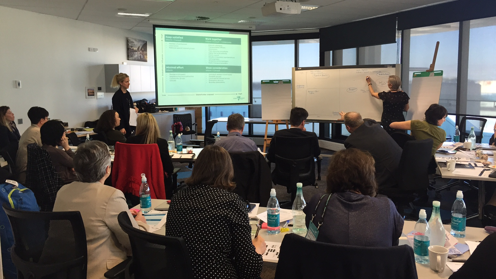 Jane Favaloro leads a great session on Stakeholder Mapping edit3
