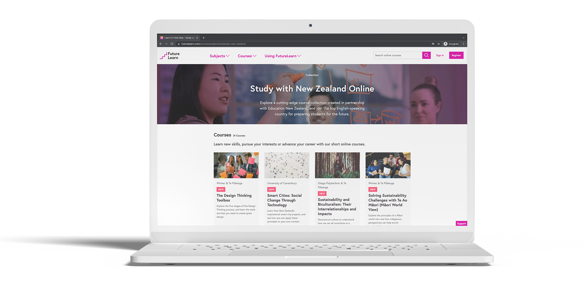 futurelearn mockup 3 web